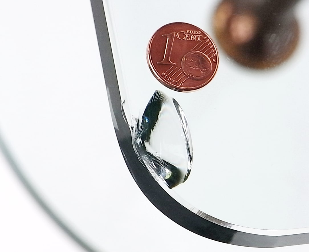 Glass & Brass Side Tables, 1960s, Set of 2 - 15