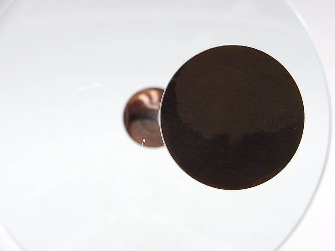 Glass & Brass Side Tables, 1960s, Set of 2 - 16