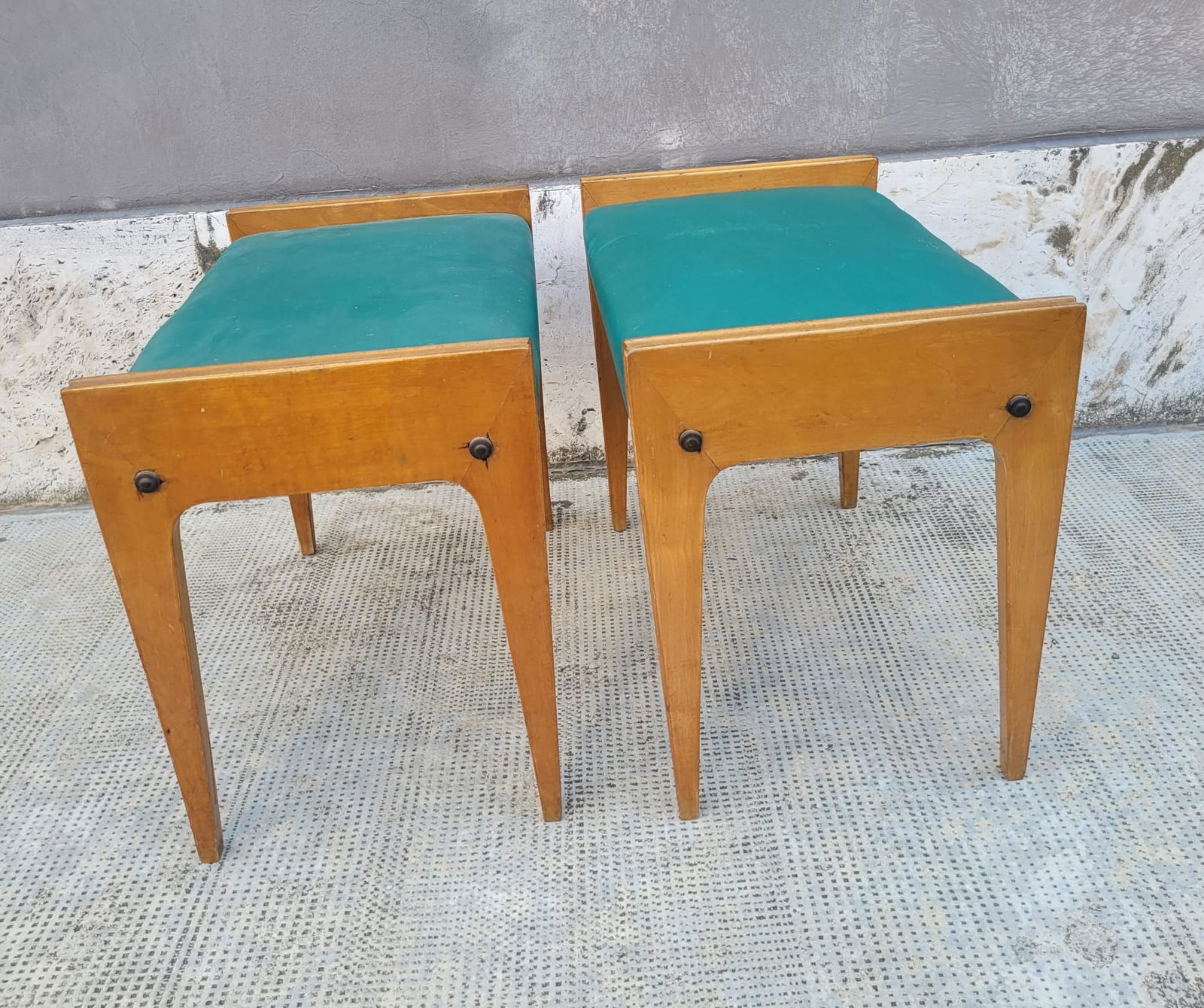Stools in the style of Ico Parisi, 1950s, Set of 2 - 5