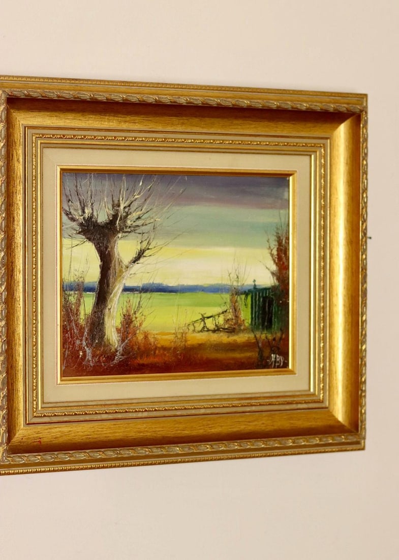 Harry Petersen, Nature, 1950s, Oil, Framed - 10