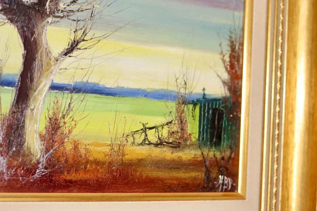 Harry Petersen, Nature, 1950s, Oil, Framed - 5