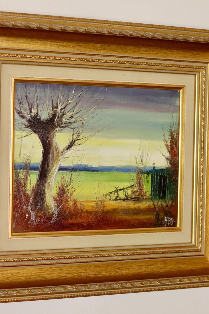 Harry Petersen, Nature, 1950s, Oil, Framed - 8