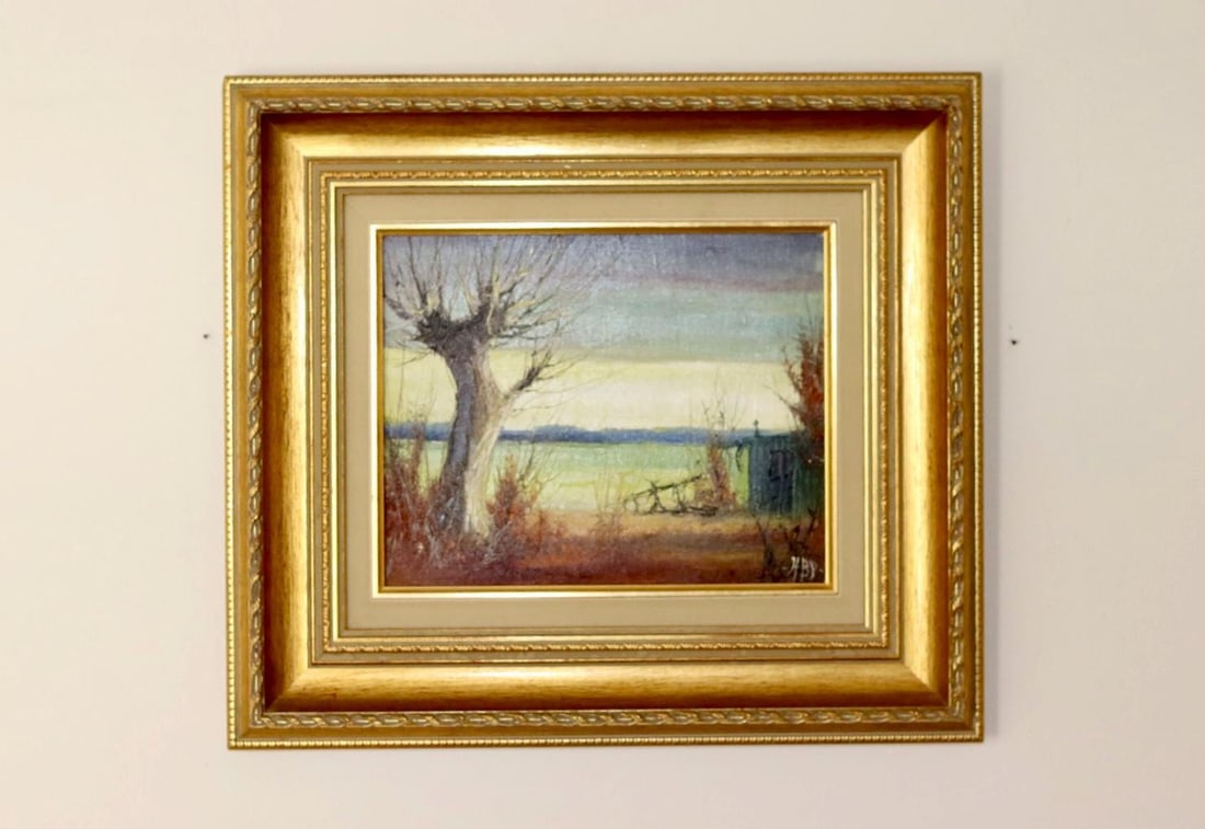 Harry Petersen, Nature, 1950s, Oil, Framed - 9