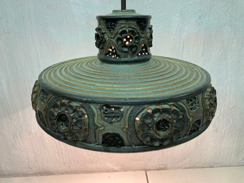 Studio Pendant Lamp by Jette Hellerøe, 1970s - 10