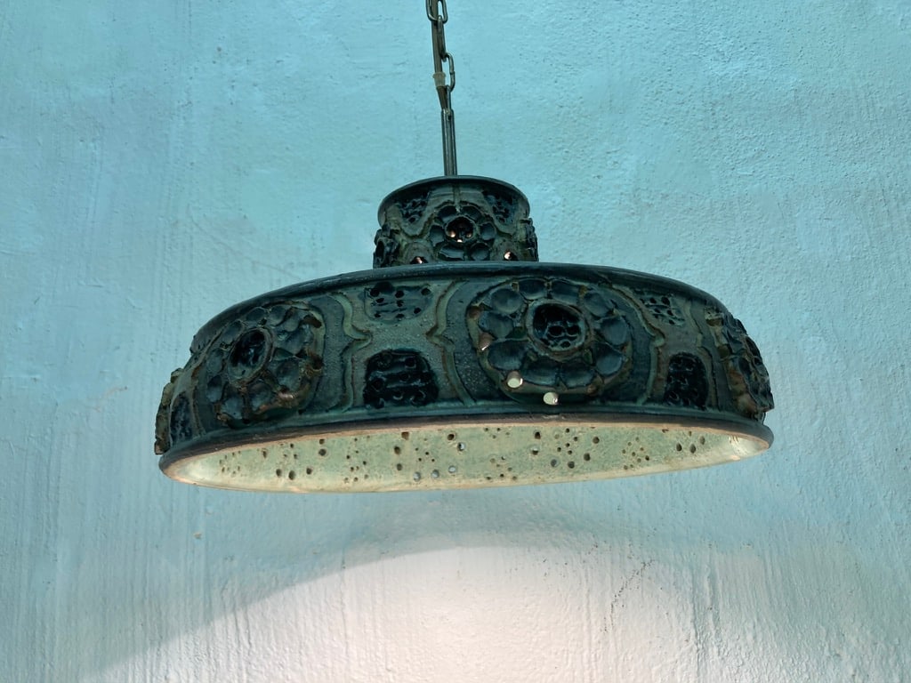 Studio Pendant Lamp by Jette Hellerøe, 1970s - 11