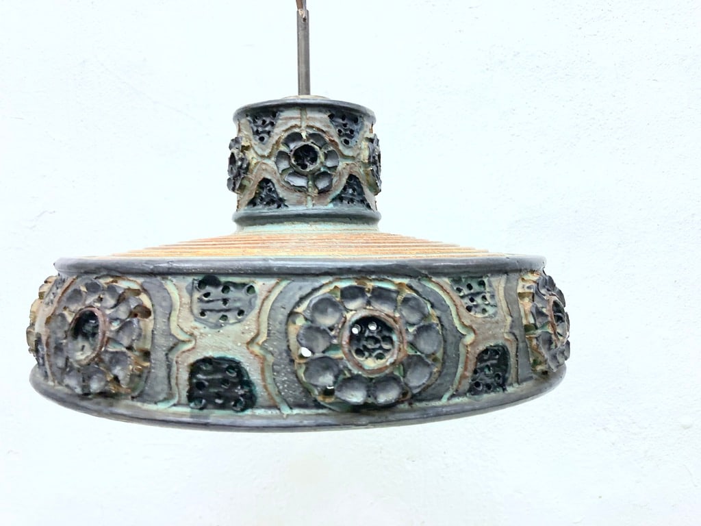 Studio Pendant Lamp by Jette Hellerøe, 1970s - 13