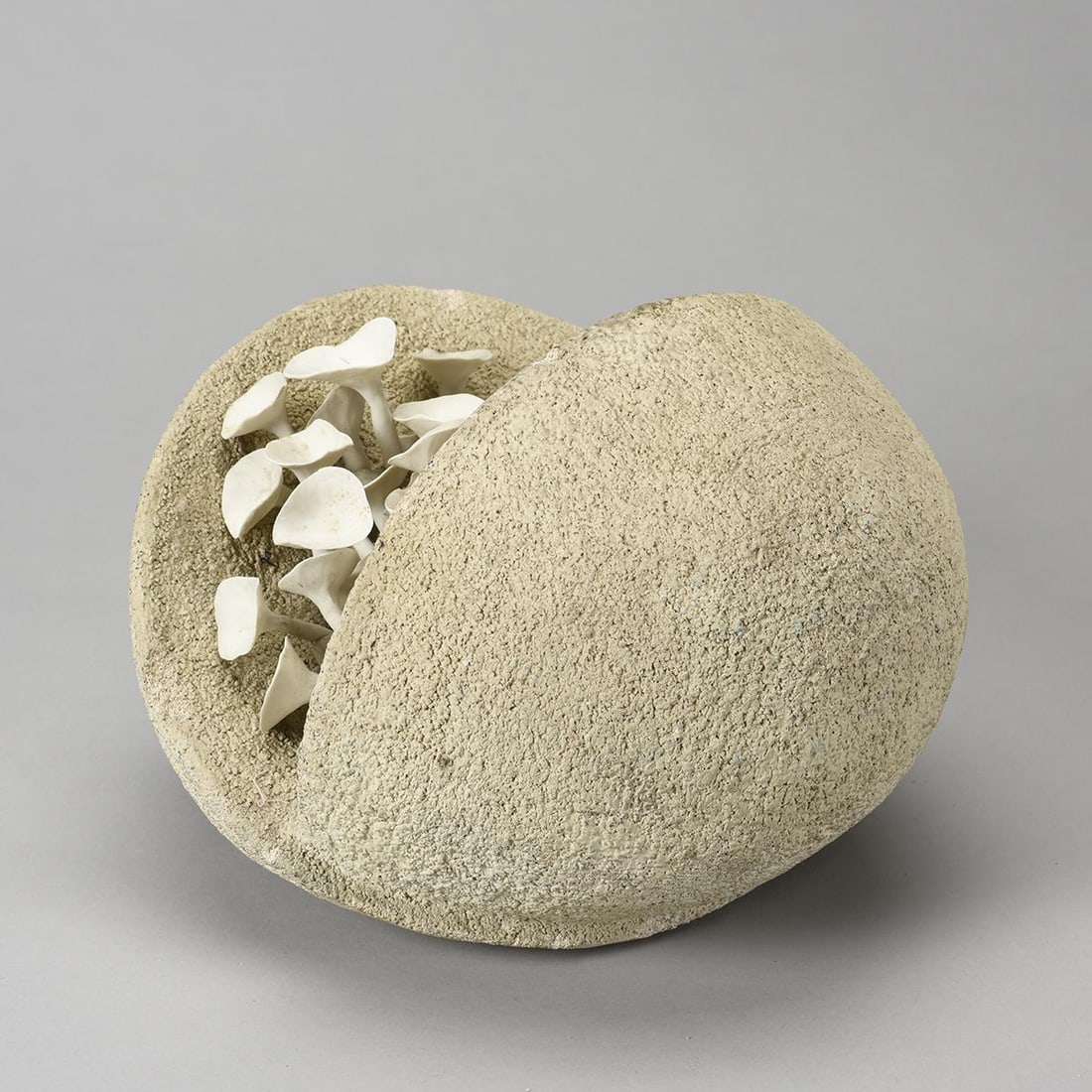Stone and Porcelain Sculpture, France, 1970s - 3