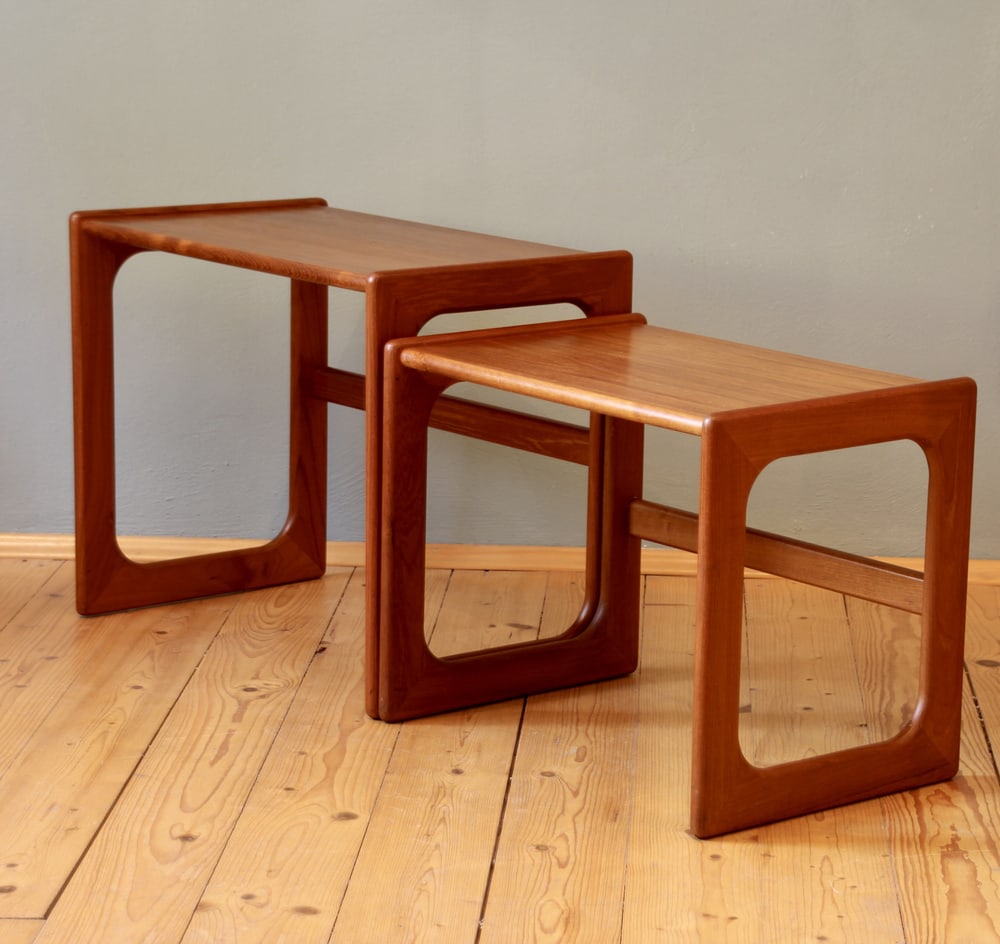 Nesting Tables from Salin Nyborg, 1960s, Set of 2 - 6