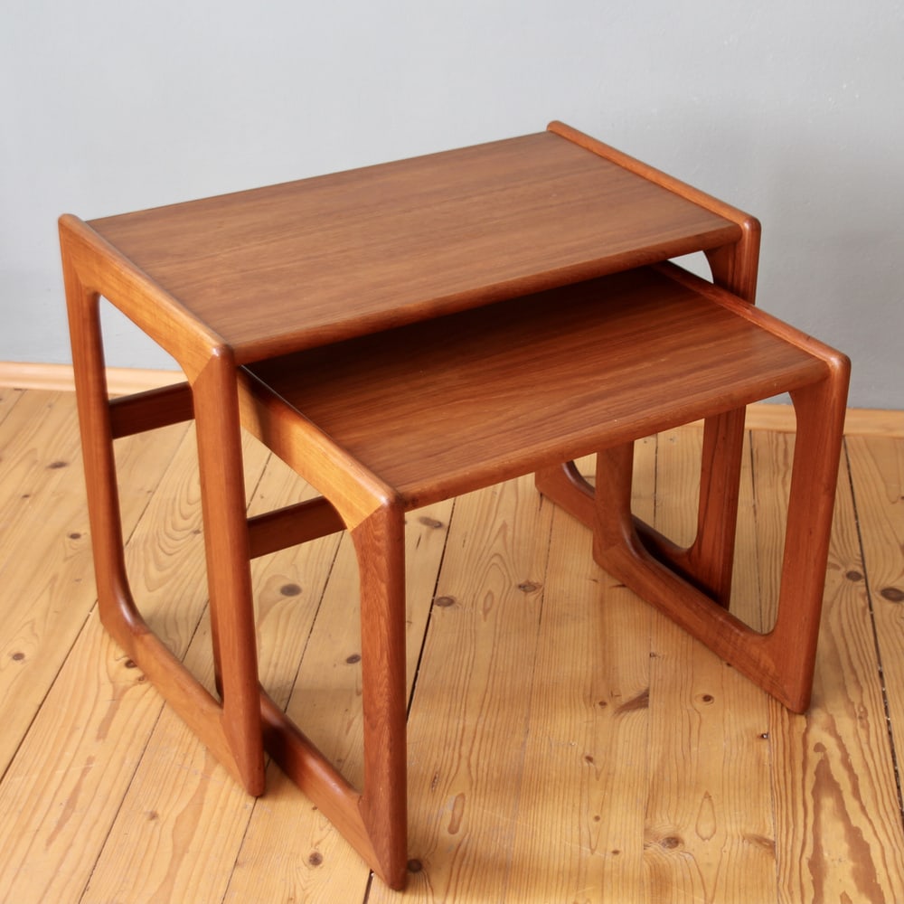 Nesting Tables from Salin Nyborg, 1960s, Set of 2 - 7