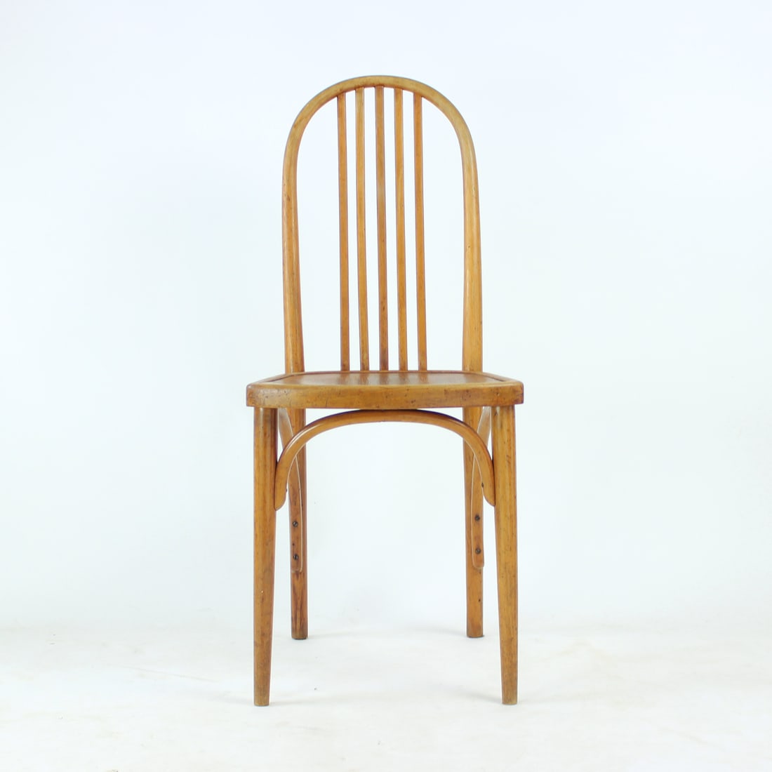 Oak Bentwood Chair by Michael Thonet, 1920s - 11