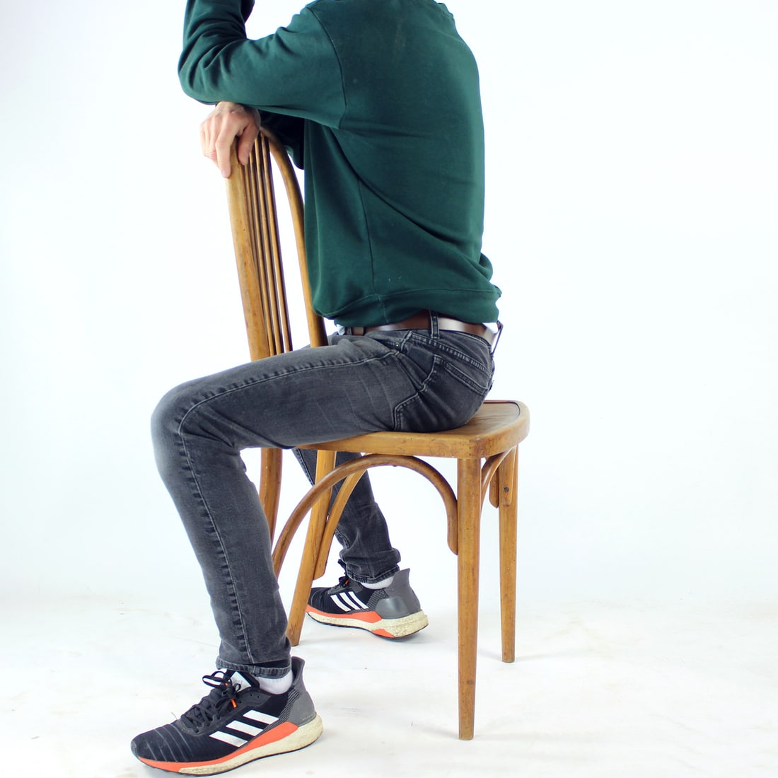 Oak Bentwood Chair by Michael Thonet, 1920s - 15