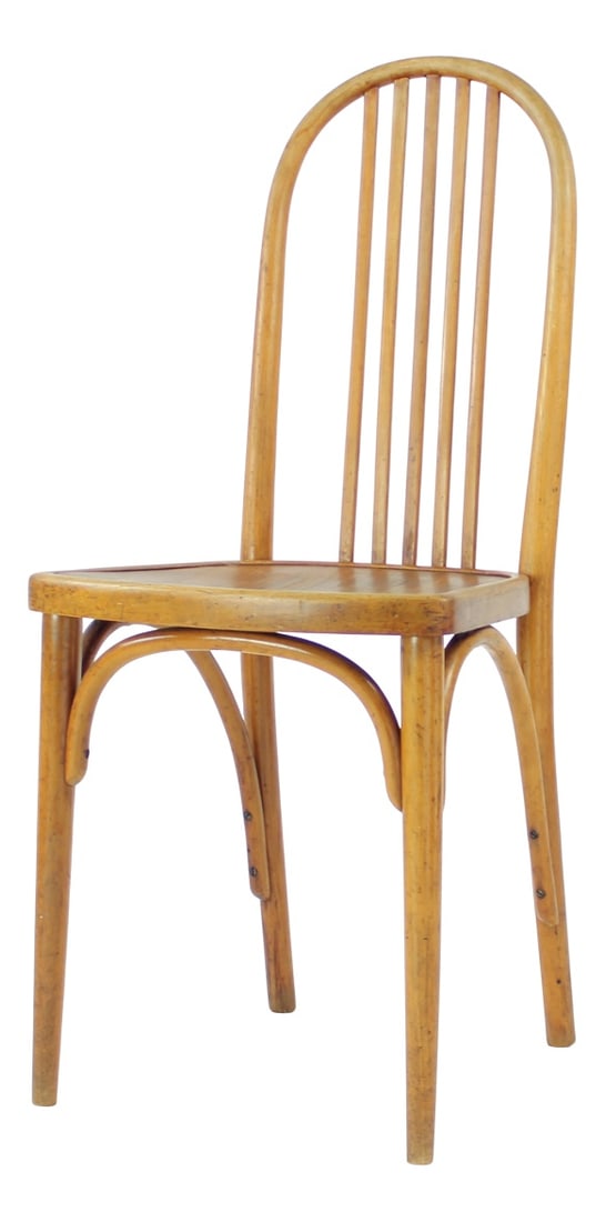 Oak Bentwood Chair by Michael Thonet, 1920s (1 of 15)