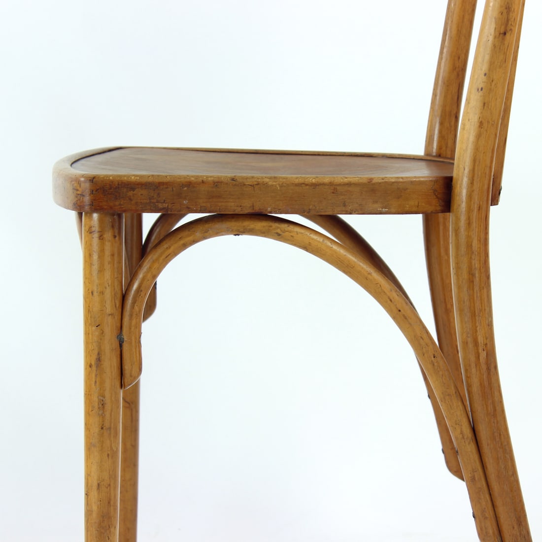 Oak Bentwood Chair by Michael Thonet, 1920s - 8