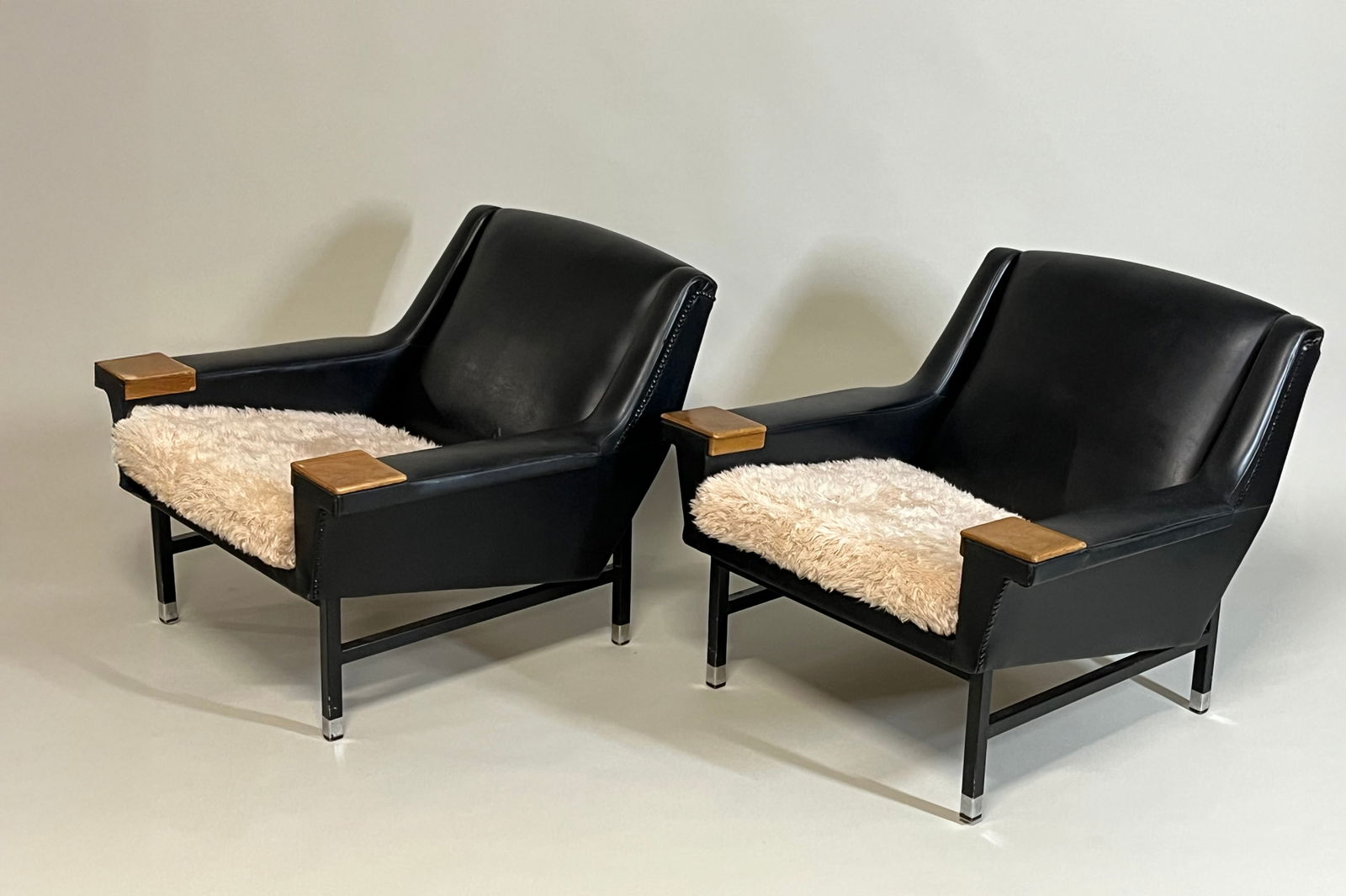 Scandinavian Lounge Chairs, 1960s, Set of 2 - 3