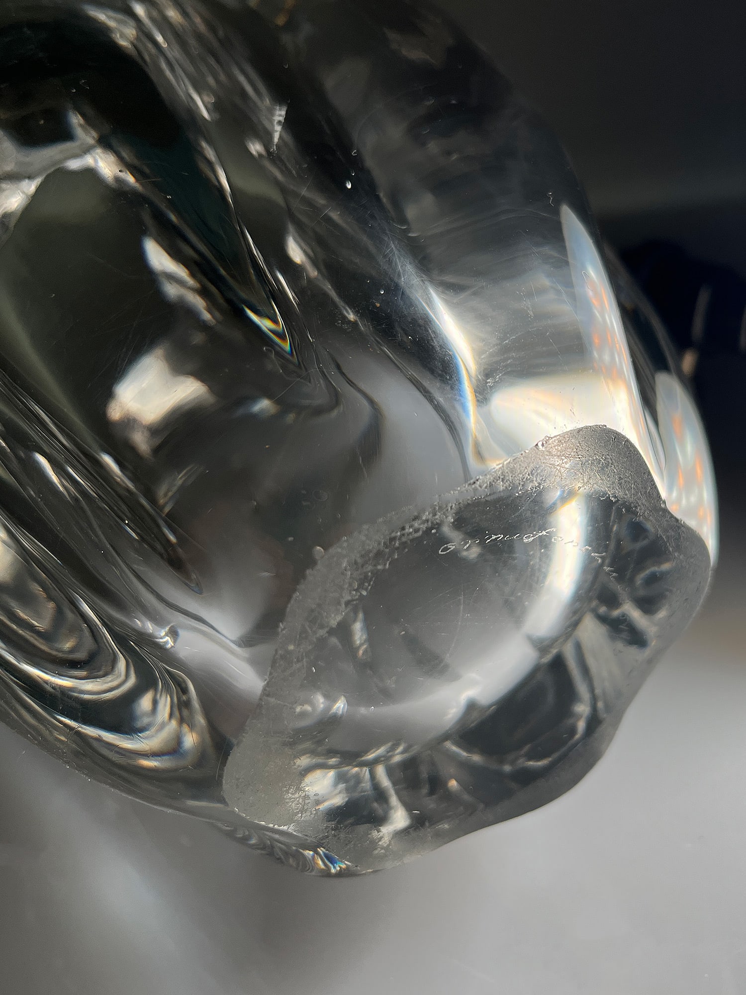 Stella Polaris Crystal Glass Vase from Orrefors - 4