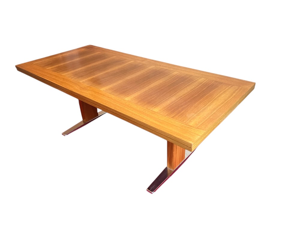 Extendable & Height-Adjustable Coffee Table, 1970s - 5