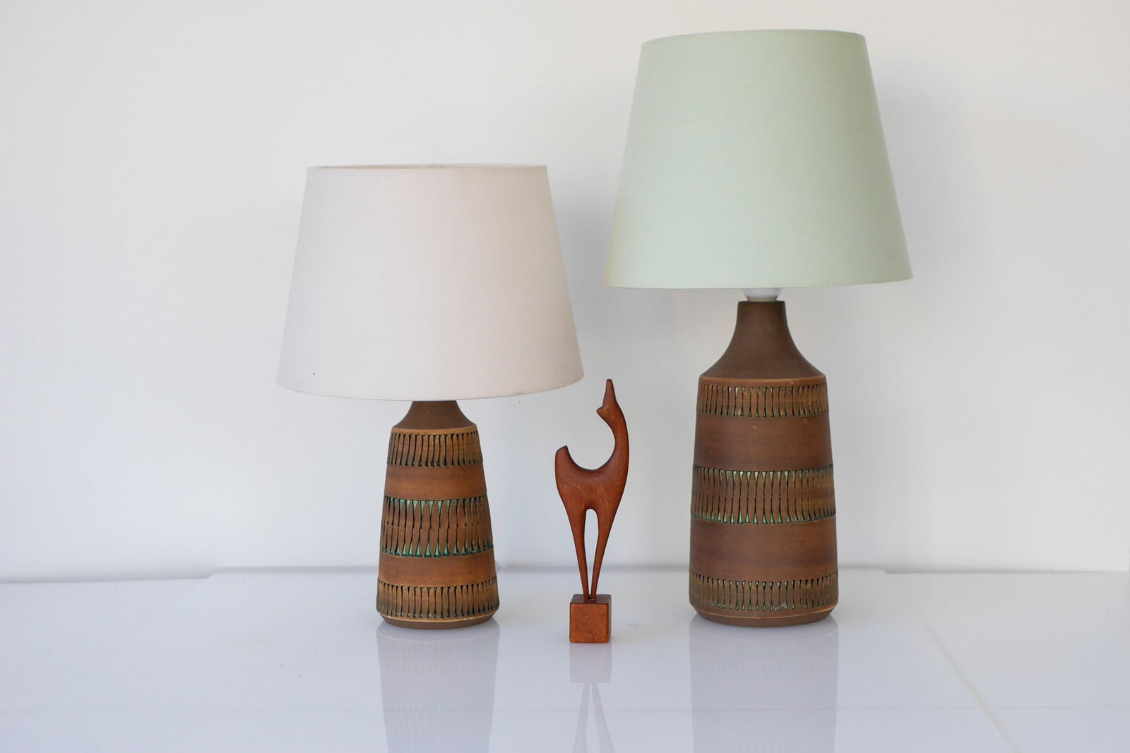 Modern Pottery Table Lamps from Anagrius, Set of 2 - 2