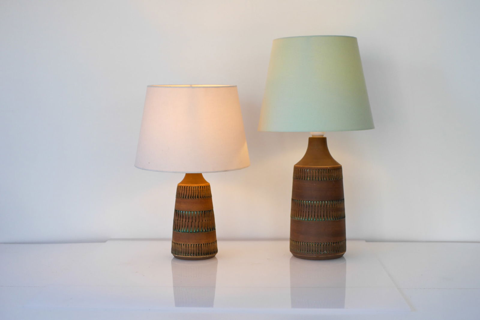 Modern Pottery Table Lamps from Anagrius, Set of 2 - 4