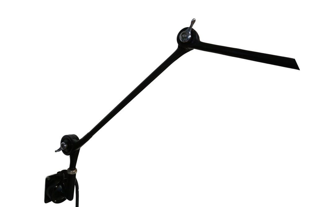 Vintage Industrial Articulated Wall Lamp, 1950s - 6
