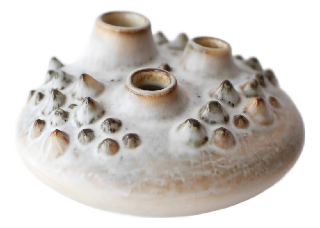 Danish Modern Art Pottery Vase from Söholm, 1960s (1 of 14)