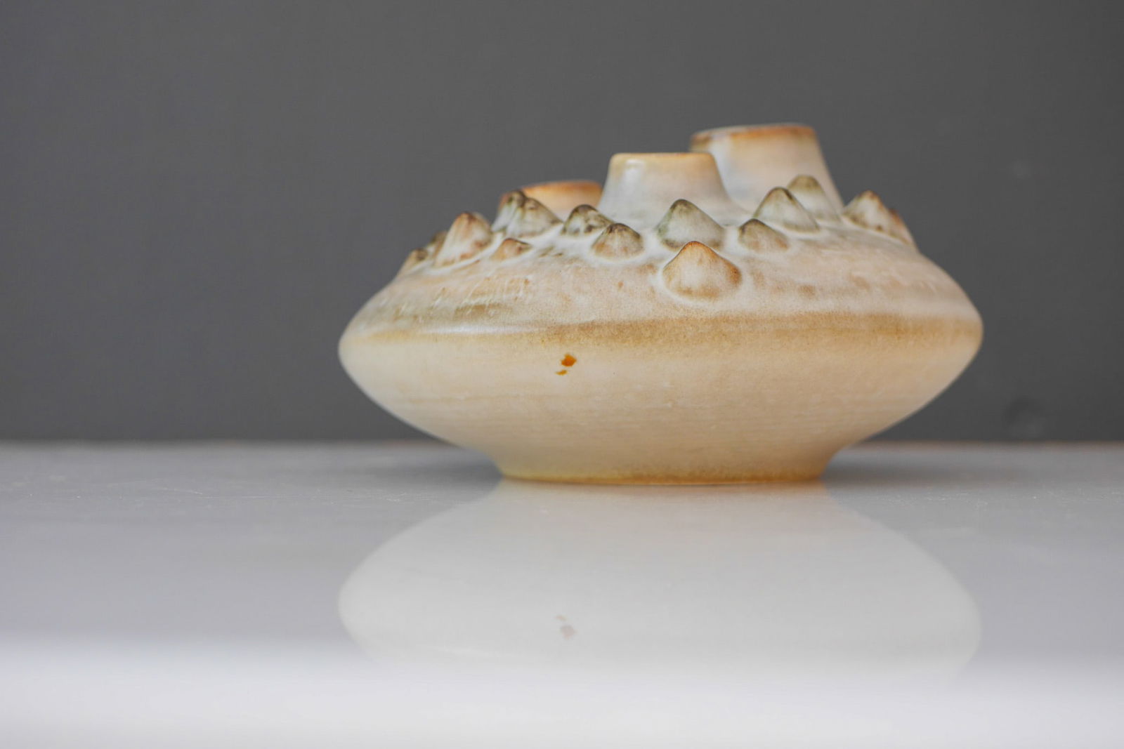 Danish Modern Art Pottery Vase from Söholm, 1960s - 8