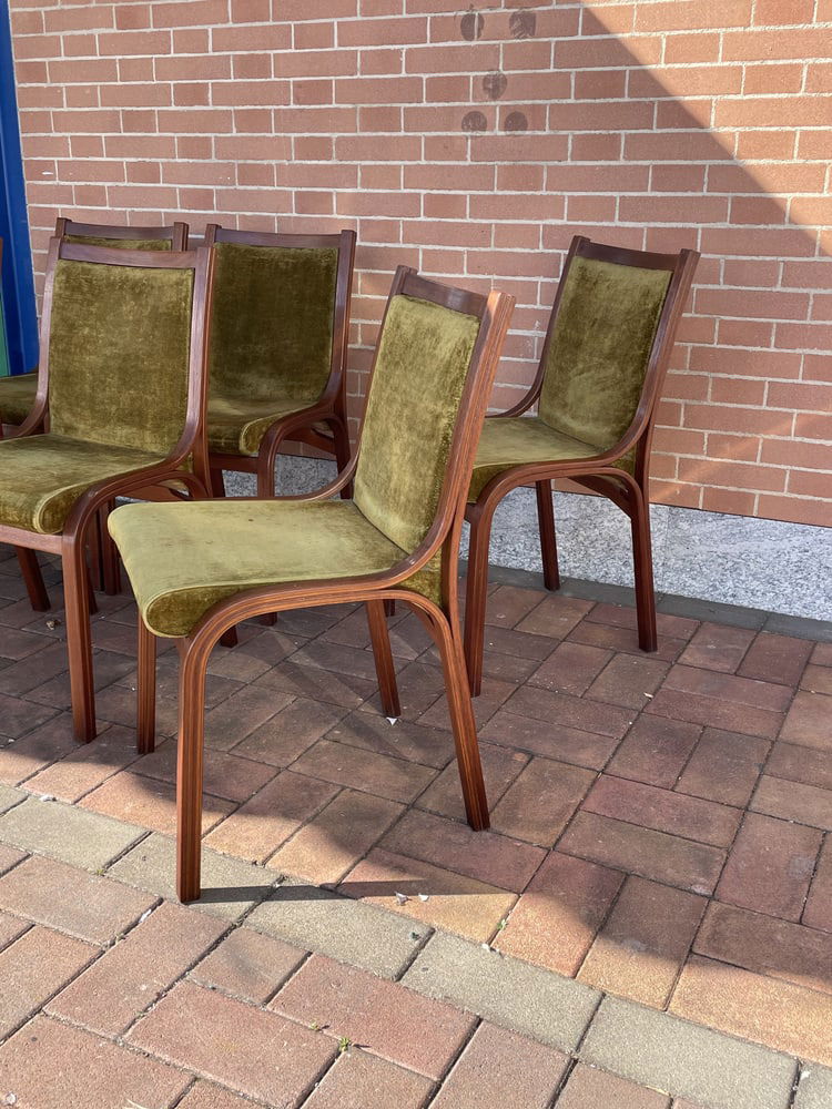 Chairs by V. Gregotti & Giotto Stopppino, Set of 6 - 14