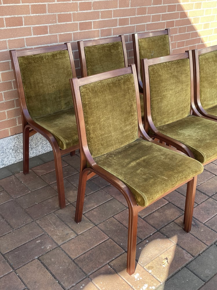 Chairs by V. Gregotti & Giotto Stopppino, Set of 6 - 18