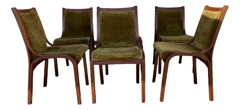 Chairs by V. Gregotti & Giotto Stopppino, Set of 6 (1 of 20)