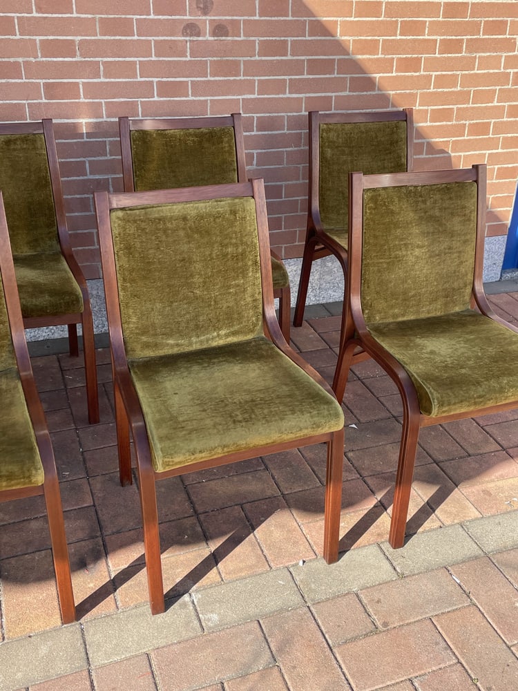 Chairs by V. Gregotti & Giotto Stopppino, Set of 6 - 6