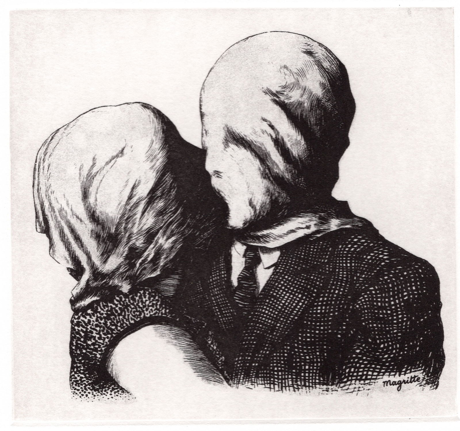 René Magritte, Les Amants The Lovers, 2003, Paper - 8