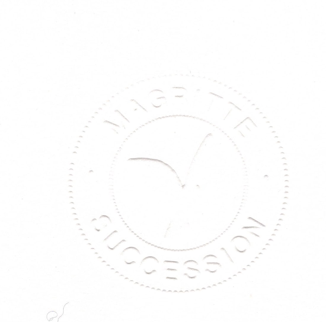 René Magritte, Les Amants The Lovers, 2003, Paper - 9