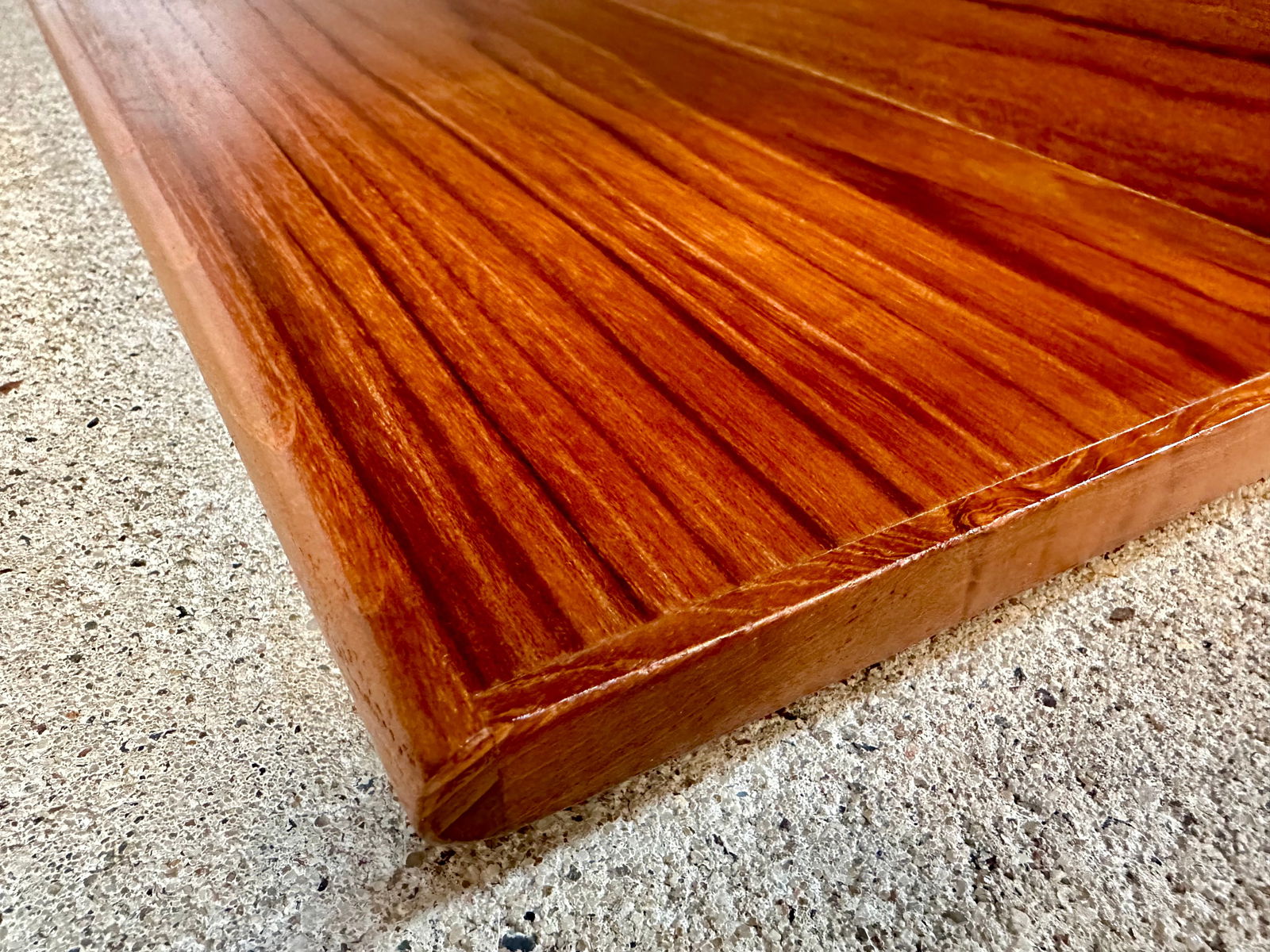 Minimalist Teakwood Wall Shelf, Germany, 1960s - 9