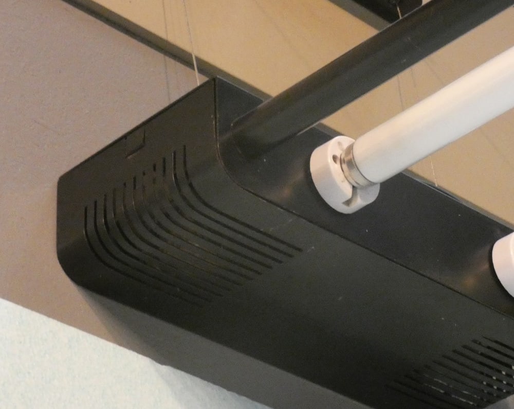 Fluorescent Wall Lamp from Zerbetto, 1980s - 12