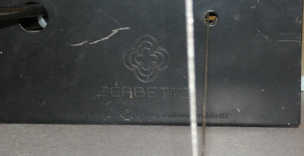 Fluorescent Wall Lamp from Zerbetto, 1980s - 13