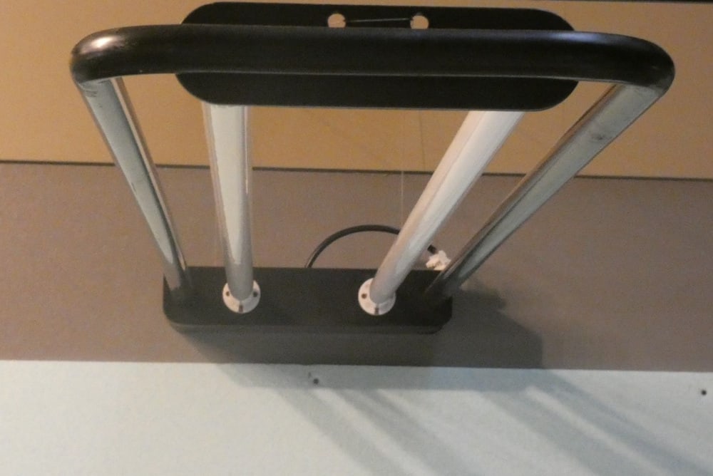 Fluorescent Wall Lamp from Zerbetto, 1980s - 3