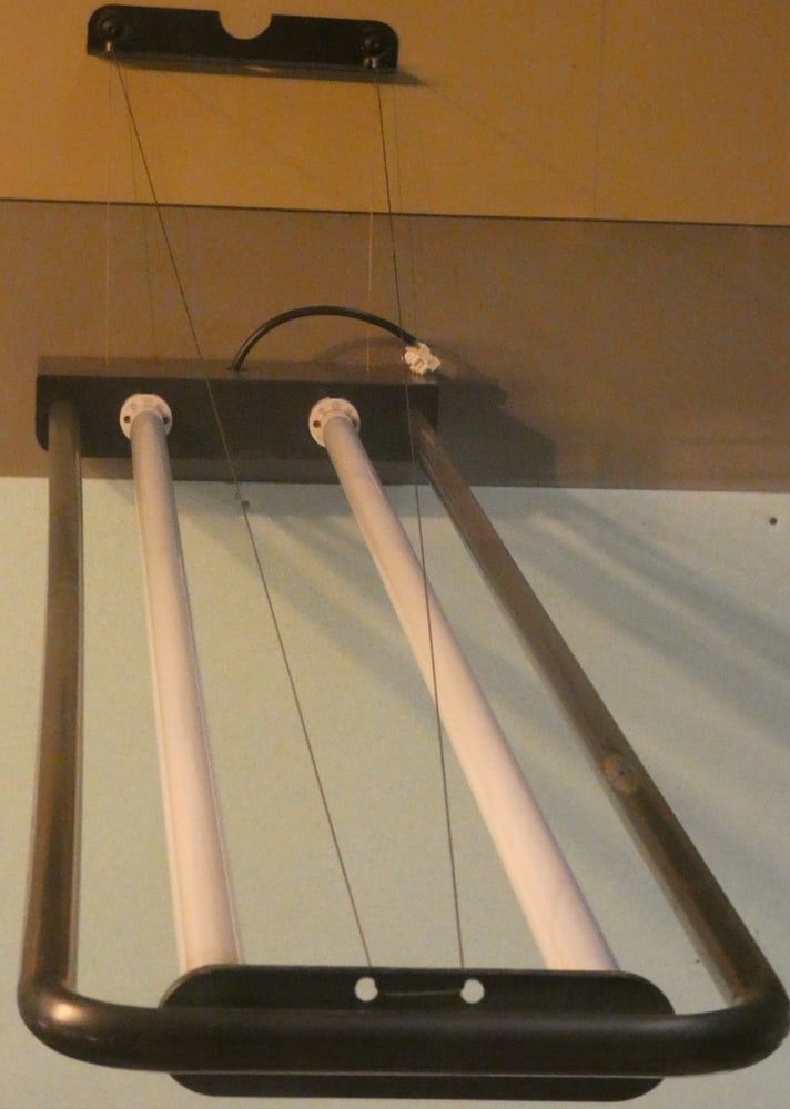 Fluorescent Wall Lamp from Zerbetto, 1980s - 5