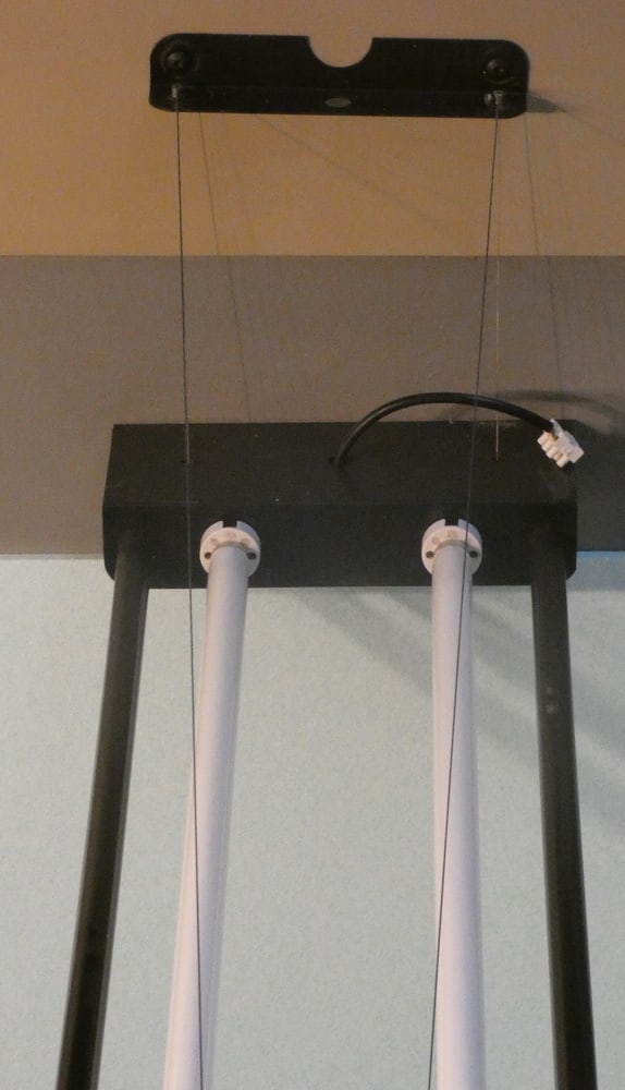 Fluorescent Wall Lamp from Zerbetto, 1980s - 6