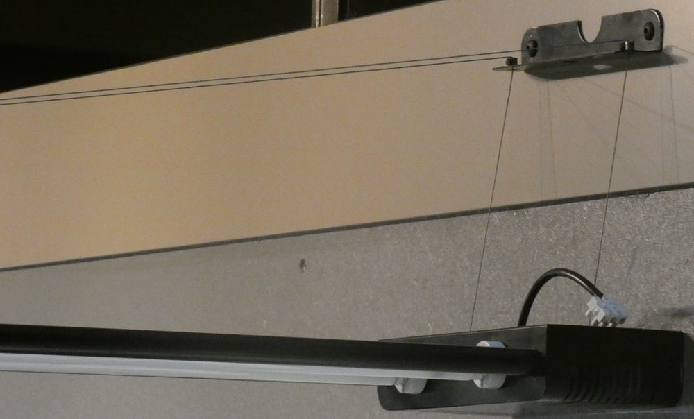 Fluorescent Wall Lamp from Zerbetto, 1980s - 7