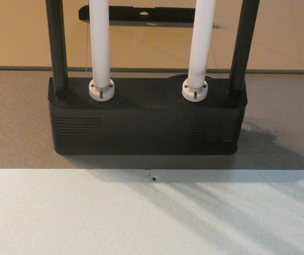 Fluorescent Wall Lamp from Zerbetto, 1980s - 9