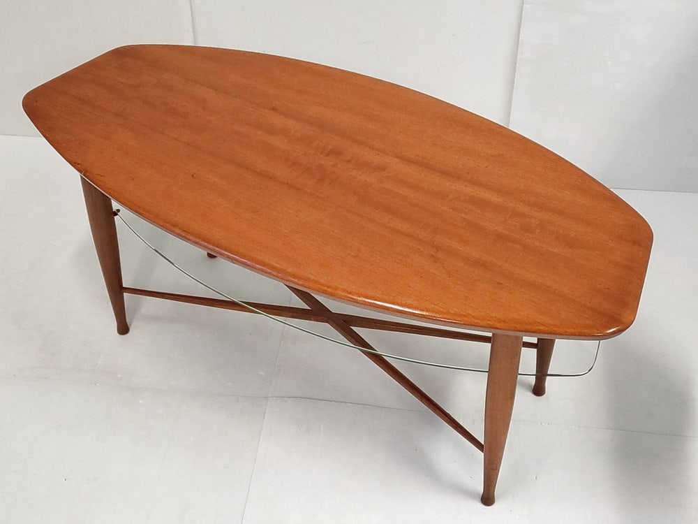 Coffee Table in Teak & Glass, Denmark, 1960s - 12