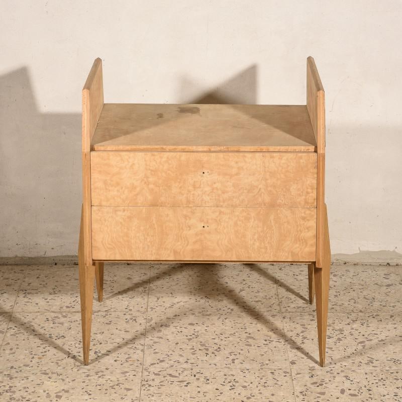Bedside Cabinet with Drawers, 1970s - 3