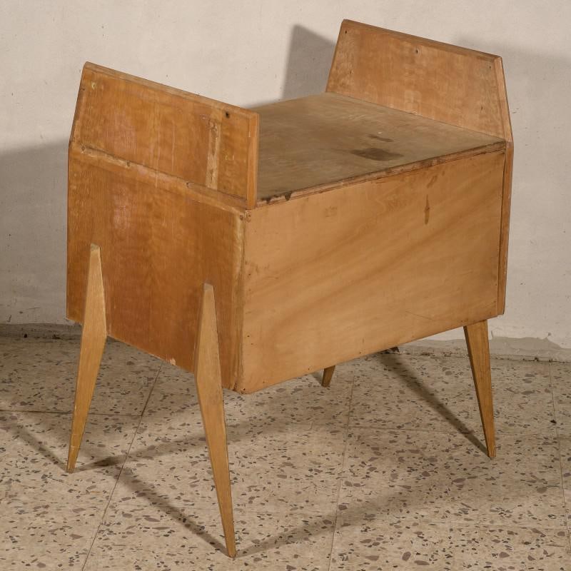 Bedside Cabinet with Drawers, 1970s - 5
