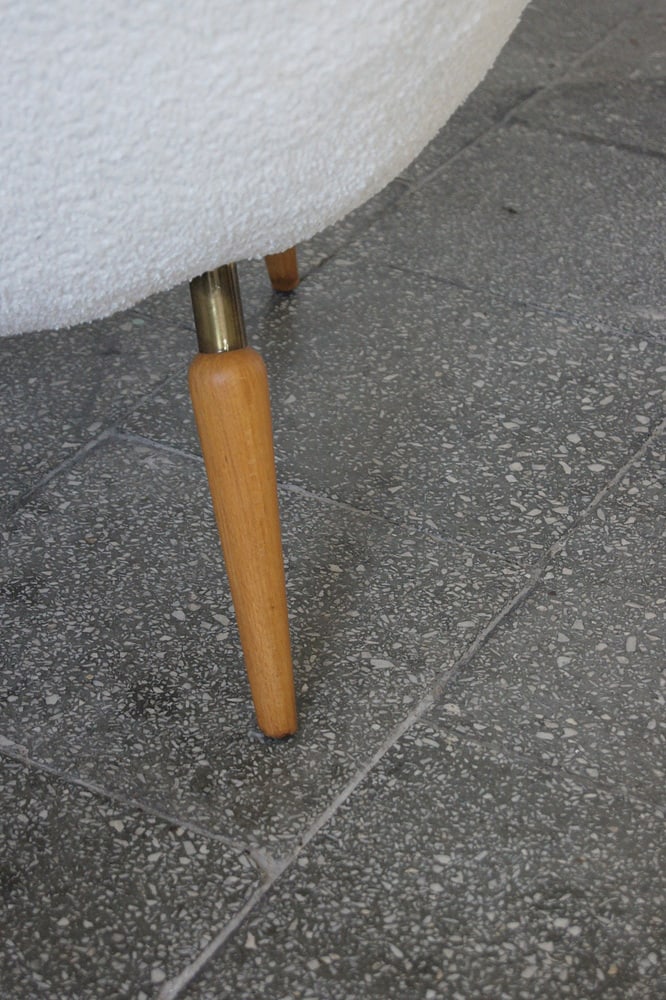 Boucle Lounge Chair by Fritz Neth for Correcta - 9