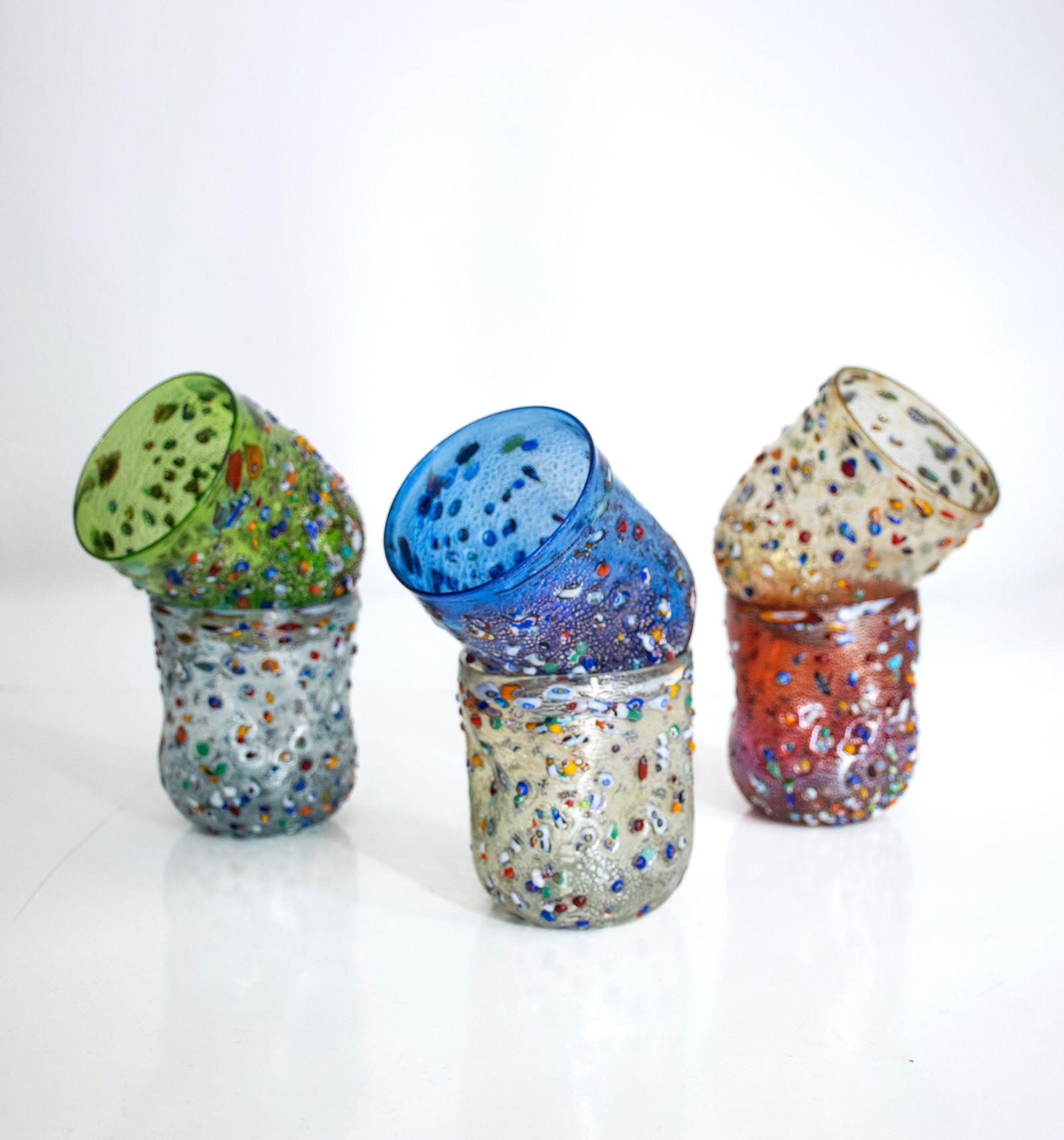 Murano Glasses by Verres for Ribes, 2010, Set of 6 - 13