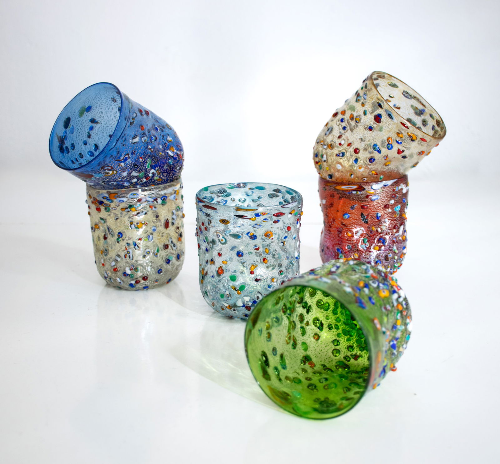 Murano Glasses by Verres for Ribes, 2010, Set of 6 - 6