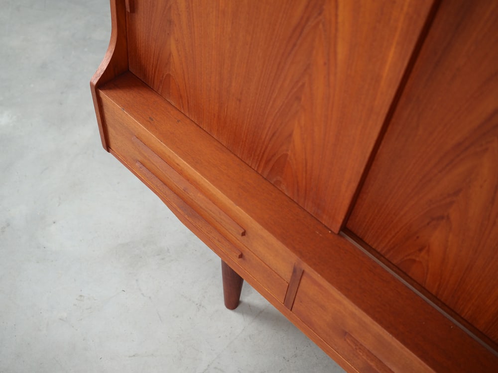 Danish Teak Highboard, 1960s - 18