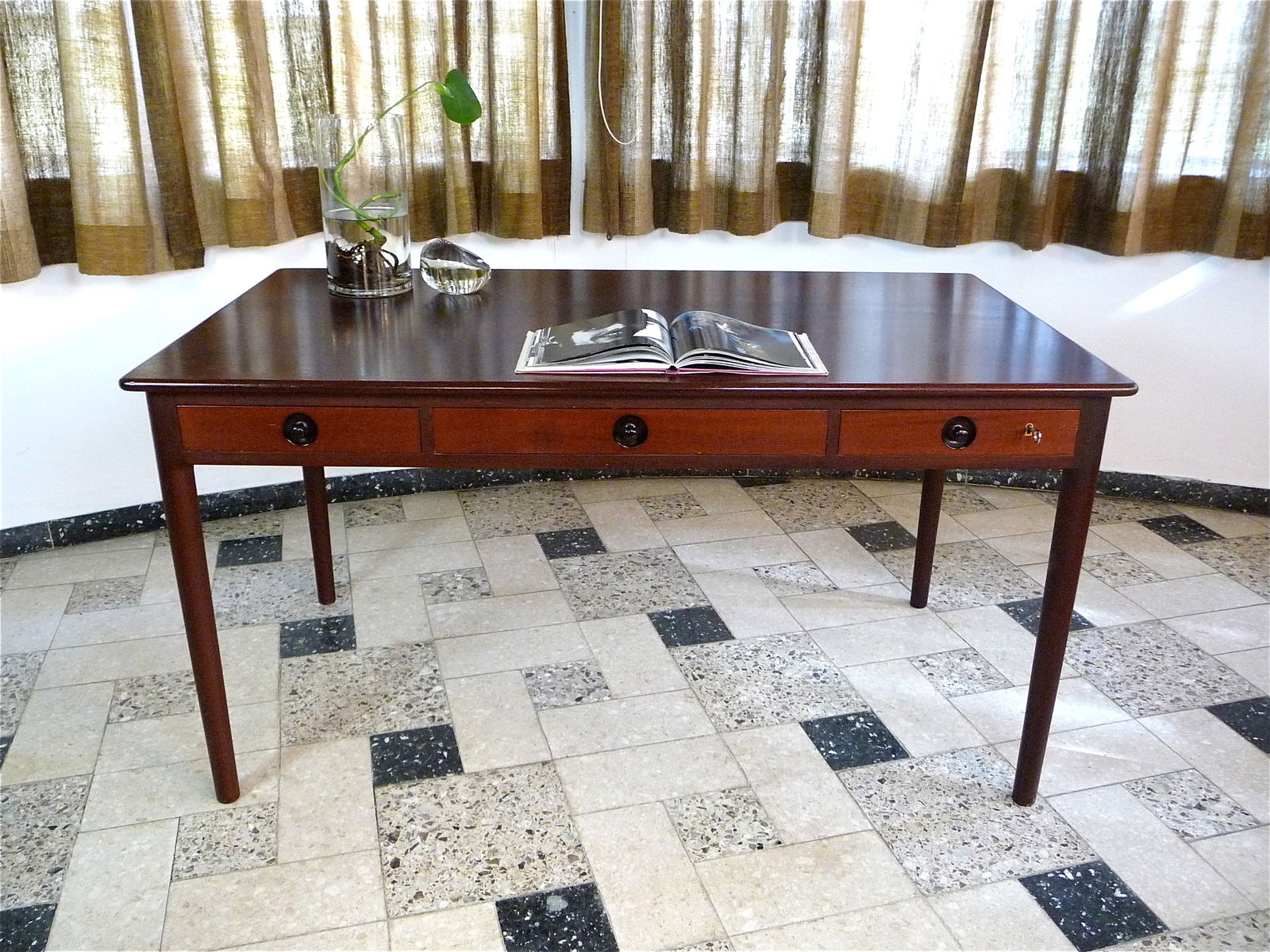 Mahogany Desk by Hans J. Wegner for PP Møbler - 17