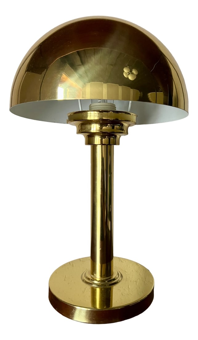 Bauhaus Brass Lamp from WSB, 1970s (1 of 9)