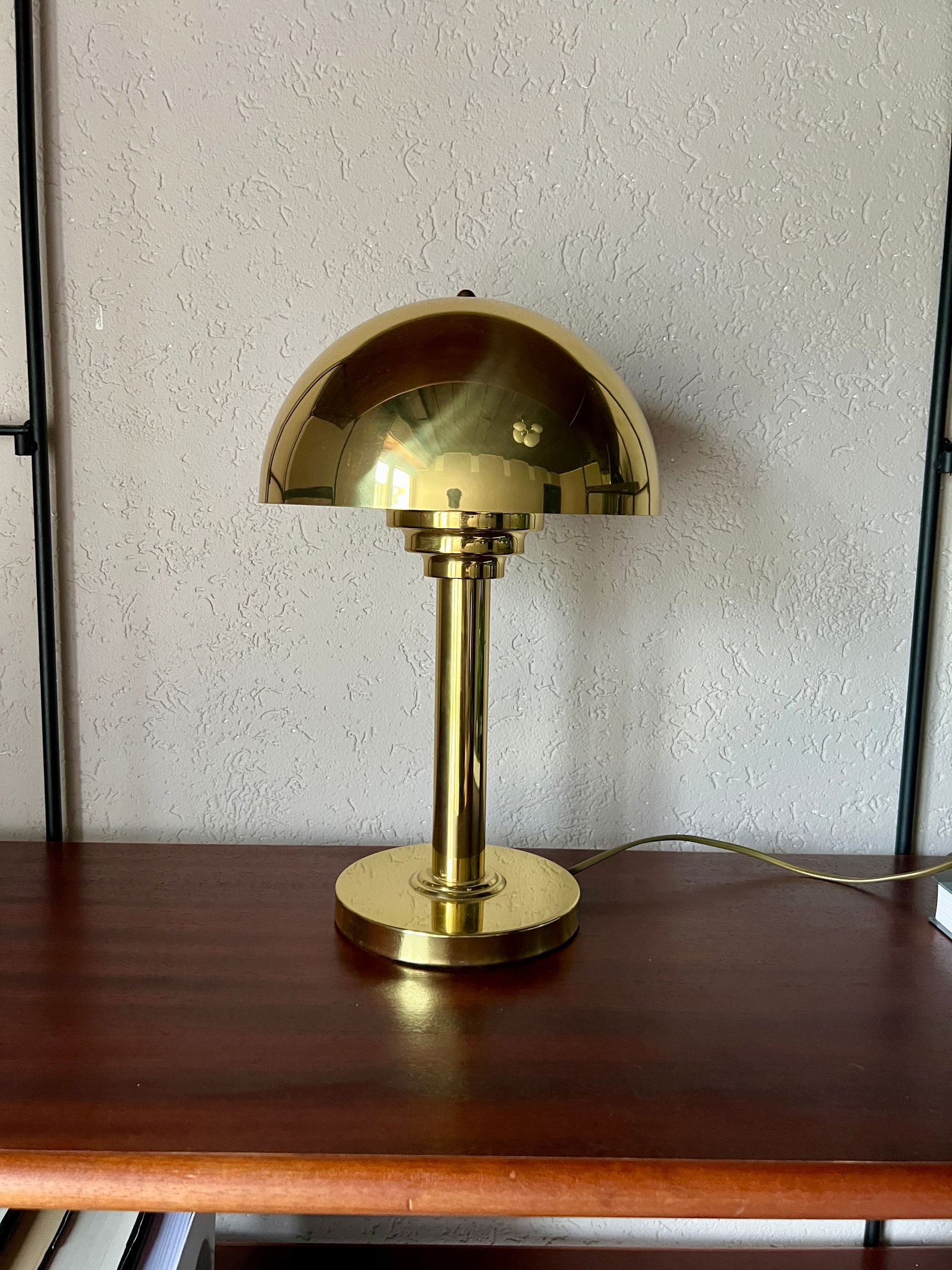 Bauhaus Brass Lamp from WSB, 1970s - 5