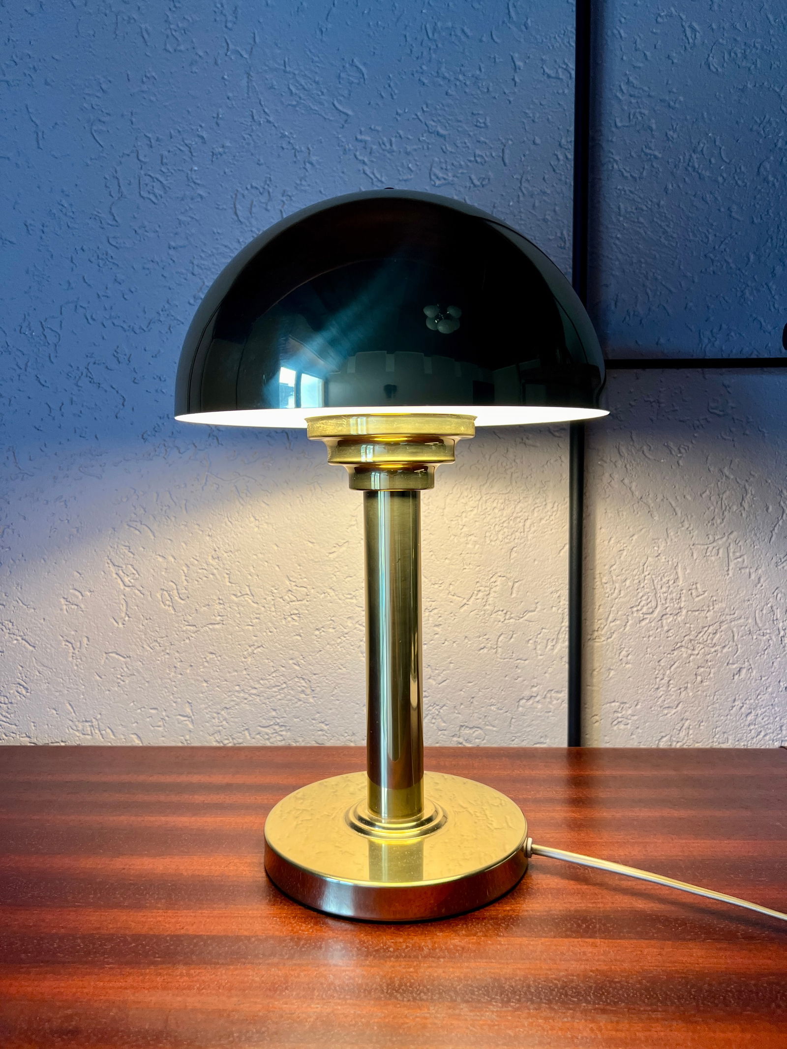 Bauhaus Brass Lamp from WSB, 1970s - 7